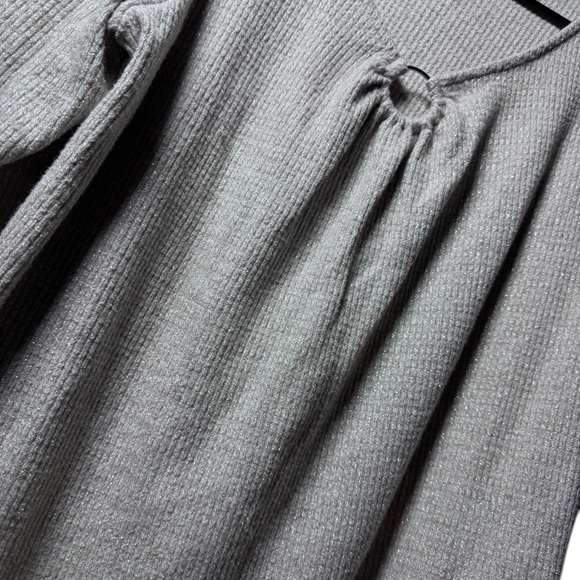 Ruby Rd. Cream Textured Top - Picture 3 of 4